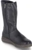 Andrea Conti Bottes d'hiver Femme Noir Cuir lisse Taille : Voir les images du produit 5