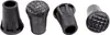 Trekkingstockspitzen aus Gummi (4er-Pack) Produktbild-Vorschau 1