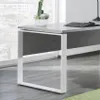 Schreibtisch 170x80cm Arbeitszimmer Smartworking grauweiß Produktbild-Vorschau 13