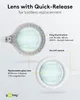 Goobay LED-Lupenleuchte mit Sockel und Klemme, 6 W, weiß Produktbild-Vorschau 20