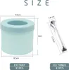 1 Stück Zylinder-Eiswürfelform, Silikon-Eiswürfelform mit Produktbild-Vorschau 2