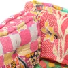 vidaXL Palettensofa-Auflage Mehrfarbig Stoff Patchwork Produktbild-Vorschau 5