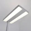 Arcchio LED-Stehleuchte Logan Neo, silber, dimmbar, Metall Produktbild-Vorschau 4