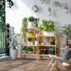 HOMCOM Standregal Bücherregal 4-stufiges Büroregal Produktbild-Vorschau 7
