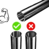 280 cm Doppelläufige Gardinenstange Ø25/19 mm Schwarz Matt Produktbild-Vorschau 2