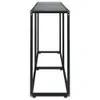 vidaXL Konsolentisch Schwarz 160x35x75,5 cm Hartglas Produktbild-Vorschau 10