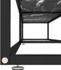 TV-Schrank Schwarz Marmor-Optik 220x40x40,5 cm Hartglas Produktbild-Vorschau 6