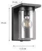 Kinkiet zewnętrzny z czujnikiem ARDILA czarny 1xE27x40W Podgląd zdjęcia produktu 15
