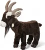 A plush toy goat standing on a white background. Podgląd zdjęcia produktu