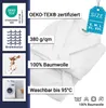 Velours-Bademantel mit Schalkragen, Baumwolle, weiß, Größe Produktbild-Vorschau 2