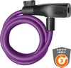 Câble antivol AXA Resolute 120/8 violet Voir les images du produit 8