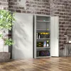 HOMCOM Kartotéka, kancelárska skriňa s 2 dverami, Náhľad obrázku produktu 7