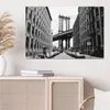 DEQORI Hybrid Leinwand Bild 90x60 cm 'Manhattan Produktbild-Vorschau 4