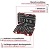 Einhell 181-tlg. Stecknuss- und Ratschen-Set Produktbild-Vorschau 23
