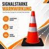 Wiltec Verkehrskegel 70 cm aus PVC mit Gummisockel, Produktbild-Vorschau 7