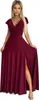 Numoco Formelle Frauenkleider Crystal bordo XL Produktbild-Vorschau 7