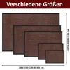 Schmutzfangmatte Braun 90x150 cm für Innen & Außen – Produktbild-Vorschau 10