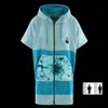 Poncho Wave Hawaii Zip Poncho Baumwolle Flyh M WH4042 Produktbild-Vorschau 12
