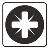 Makita® Zubehör PZ1 Bits 25 mm 3er Pack - B-23488 Produktbild-Vorschau 2
