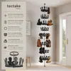 Otočný stojan na boty 26,5x100-300 cm, prostor pro 48 párů Náhled obrázku produktu 7