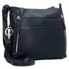 L.CREDI Pelle borsa a tracolla Sabrina Crossbody Bag Black Anteprima dell’immagine prodotto 6