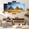 Bild auf Leinwand - Leinwandbild - Pyramide Wüste Sand - Produktbild-Vorschau 7