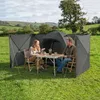 Outsunny Windschutz faltbar Camping Sichtschutz mit Produktbild-Vorschau 2
