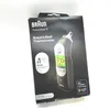 The image shows the retail packaging of a Braun ThermoScan 7 ear thermometer against a white background. Produktbild-Vorschau