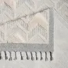 Teppich Boho Wohnzimmer - Creme, Graublau - 120x170 cm - Produktbild-Vorschau 5