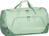 A mint green duffel bag is shown against a white background. Produktbild-Vorschau