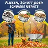 MASKO® Schubkarre Bauschubkarre mit Luftreifen 100 L Produktbild-Vorschau 4