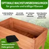 TTL GARDEN Balkon Hochbeet M 80x40x80 cm – Holz Produktbild-Vorschau 3