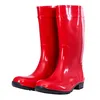 Rote lange Gummistiefel Regenstiefel Gartenschuhe Produktbild-Vorschau 13