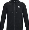Under Armour Sweatshirt Ua Essential Fleece Fz Hood-Schwarz Produktbild-Vorschau 5