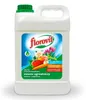 A white plastic jug of liquid fertilizer with a colorful label. Produktbild-Vorschau