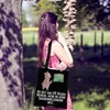 Mr. & Mrs. Panda Tote Bag Sachkundelehrerin Herz - Schwarz Produktbild-Vorschau 5