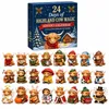 Adventskalender 24 Tage Highland Cow Magic 24 Sammelfiguren Produktbild-Vorschau 1