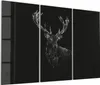 DEQORI Glasbild Echtglas 3x50x100 cm 'Digitalisierter Produktbild-Vorschau 1