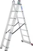 krause werke werk corda alu aluminium leiter schiebeleiter anlegeleiter aluleiter teleskopleiter ausziehleiter sprossenleiter ausziehbar leitern duo gerüst arbeitsgerüst kleingerüst leitergerüst 3x11 3x9 3x7 fahrgerüst Podgląd zdjęcia produktu