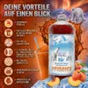 Ice Bär sirop Slush goût pêche 1 l 1:5 sans AZO sans Anteprima dell’immagine prodotto 2