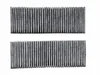 Two charcoal filters for air purification, arranged horizontally against a white background. Produktbild-Vorschau