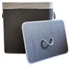Ekspand | Panier à linge en bambou - Gris - 150 L - avec Voir les images du produit 6