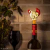 Flaschenkorken Huhn aus Keramik Ø 2,3cm Handmade Produktbild-Vorschau 2