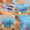 Belle Vous 5 Ebenen Blaue Sortierboxen für Kleinteile mit Produktbild-Vorschau 3