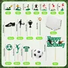 Heyu-Lotus Fußball Tortendeko Set für Geburtstag Party Produktbild-Vorschau 2
