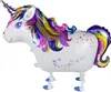 Folienballon Airwalker Einhorn, ca. 70 x 40 cm Náhled obrázku produktu 2