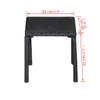 The Living Store Sonnenliegen mit Tisch Poly Rattan Schwarz Produktbild-Vorschau 7