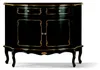 Luxus Italienische Holz Möbel Kommode Schwarz Buffet Produktbild-Vorschau 5