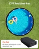 Fond de piscine rond VEVOR 8,2 m, revêtement de sol pour Voir les images du produit 5