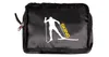 A black bag with a graphic of a skier and the word "SKIING". Podgląd zdjęcia produktu